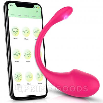 Виброяйцо с управлением через приложение Love spouse APP от sex shop primegoods фото 6