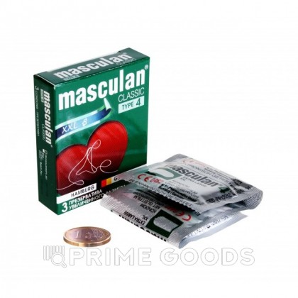 Презерватив Masculan XXL № 3 ( Увеличенного размера) от sex shop primegoods фото 3