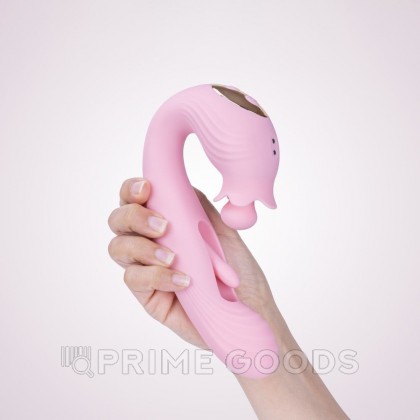 Вибратор Selove BellFlower розовый от sex shop primegoods фото 2
