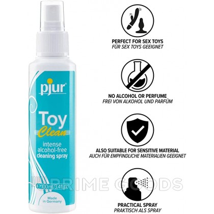Pjur Toy Clean Спрей-очиститель 100мл. от sex shop primegoods фото 2
