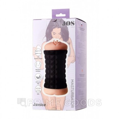 Мастурбатор двусторонний JOS JANICE (14,5 см.) от sex shop primegoods фото 6