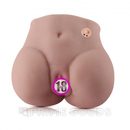 Реалистичный двойной мастурбатор Lore с вибрацией от sex shop primegoods фото 3