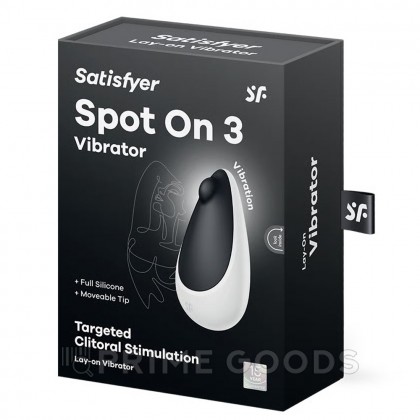 Стимулятор клитора Satisfyer Spot on 3 черный от sex shop primegoods фото 5