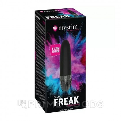 Вибратор Mystim Sleak Freak с электростимуляцией, черный от sex shop primegoods фото 4