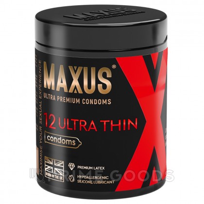 Презервативы ультратонкие MAXUS Ultra Thin X-Edition 12 шт. от sex shop primegoods