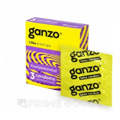 Презервативы GANZO Sense №3 от sex shop primegoods фото 3