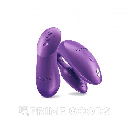 Вибратор для пар We-Vibe Chorus Pro фиолетовый от sex shop primegoods фото 6