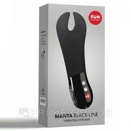 Мастурбатор Fun Factory Manta черный от sex shop primegoods фото 6