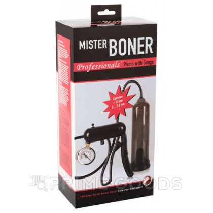 Помпа для пениса с манометром Mister Boner Professional - You2Toys  от sex shop primegoods