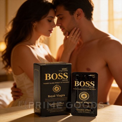 Возбуждающий гель Boss Royal Viagra  от sex shop primegoods фото 3