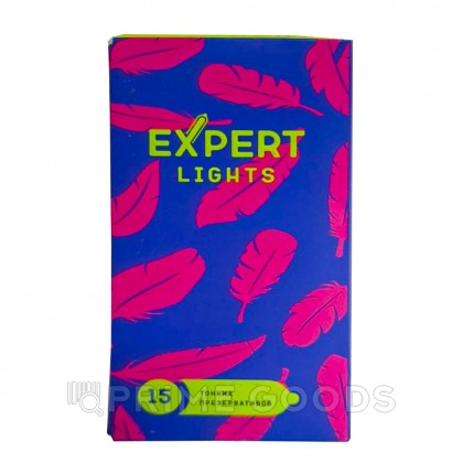 Презервативы EXPERT LIGHTS № 12+3 (ультратонкие), 12+3 шт. от sex shop primegoods