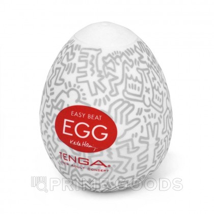 TENGA&Keith Haring Egg Мастурбатор яйцо Party от sex shop primegoods фото 3