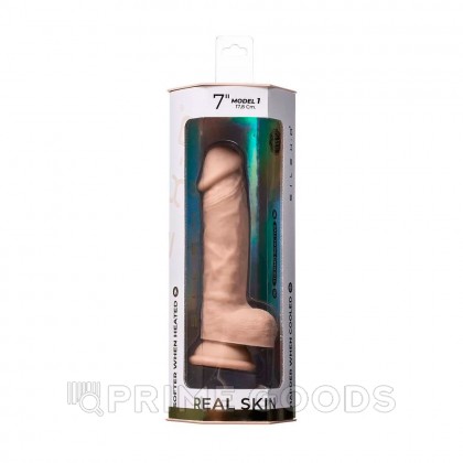 Реалистичный фаллоимитатор SilexD Real Skin Model 1 (17,8×3,8 см) бежевый от sex shop primegoods фото 2