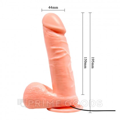 Вибратор - ротатор на присоске (Функция вращения и вибрации) от sex shop primegoods фото 6