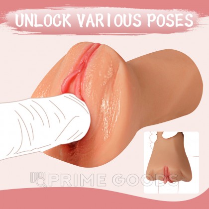 Реалистичный мастурбатор SHEQU REGINA от sex shop primegoods фото 5