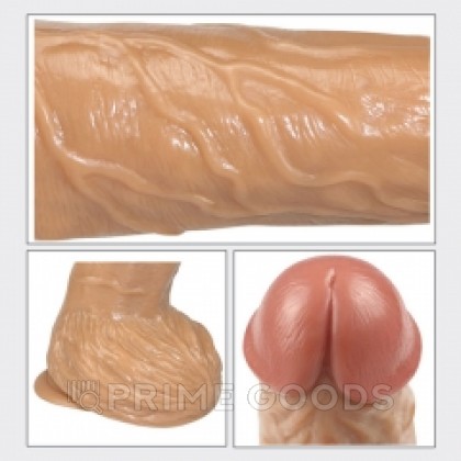 Фаллоимитатор реалистик на присоске - Extra Girth Dildo (21.Φ4.5)  от sex shop primegoods фото 5