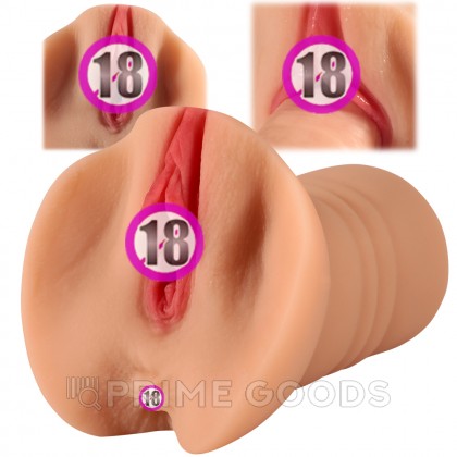 Реалистичный мастурбатор SHEQU JUDITH  от sex shop primegoods фото 3