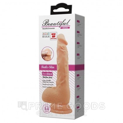 Реалистичный вибратор с пультом управления Beautiful Jason (24×4,1 см) от sex shop primegoods фото 2