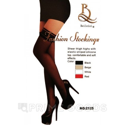 Чулки Fashion Stockings 2125 (44-48) от sex shop primegoods фото 2