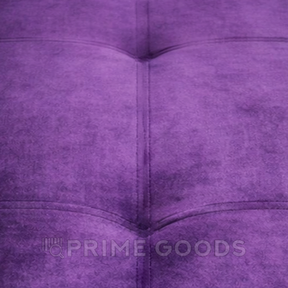 Мягкий диван-софа с полостью для хранения секс куклы фиолетовый (замша) от sex shop primegoods фото 5
