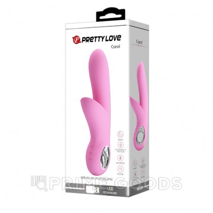 Вибратор со стимуляцией клитора Carol от sex shop primegoods