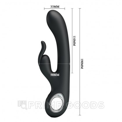 Вибратор со стимуляцией клитора Carina от sex shop primegoods фото 5