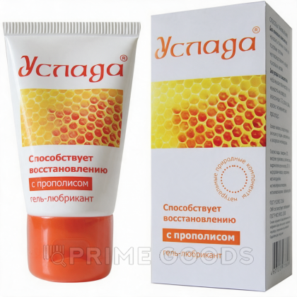 Гель-любрикант Услада с прополисом, 30 г от sex shop primegoods фото 2
