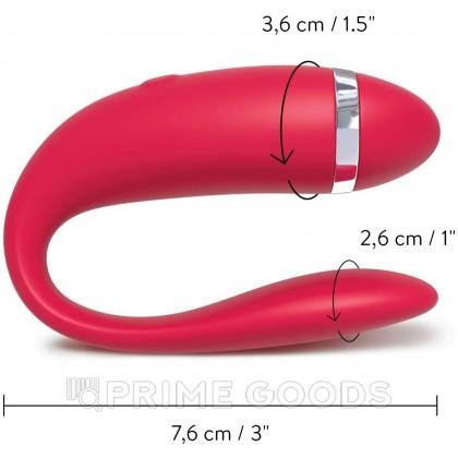WE-VIBE Special Edition Вибратор красный на батарейках от sex shop primegoods фото 6