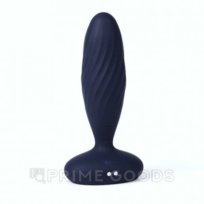 Анальная вибропробка Jordan темно-синяя с поступательными движениями от SVAKOM от sex shop primegoods фото 10