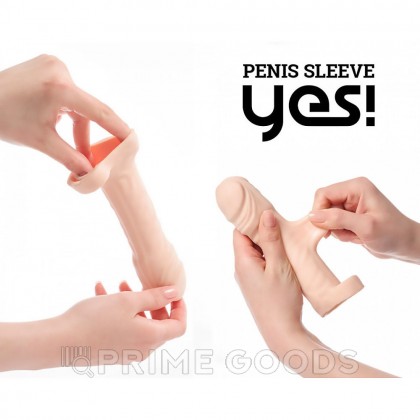 Насадка-удлинитель Sitabella Yes! с 1 втулкой, длина 16 см, диаметр 4.5 см от sex shop primegoods фото 3