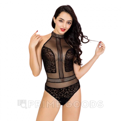Тедди прозрачный с леопардовыми вставками от sex shop primegoods