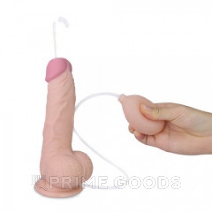 Фаллоимитатор Lovetoy с имитацией эякуляции (17,8×4,4 см) от sex shop primegoods фото 3