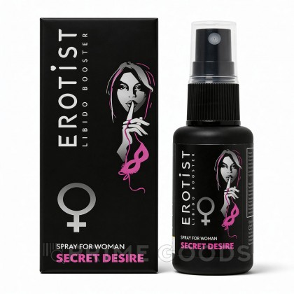 Возбуждающий спрей Erotist SECRET DESIRE для женщин, 30 мл от sex shop primegoods