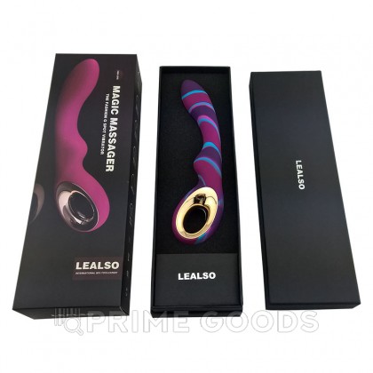 Вибратор LEALSO Magic Vibrator (черный, голубой, фиолетовый, розовый) от sex shop primegoods фото 4