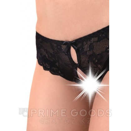 Эротические трусики Erolanta Eve кружевные, черный (50-52) от sex shop primegoods