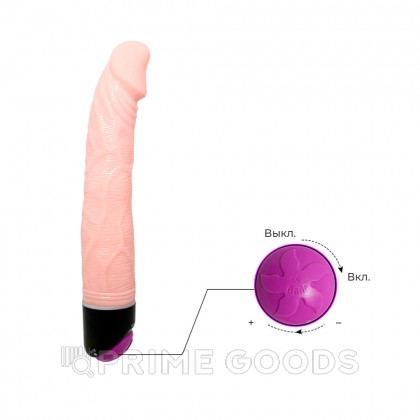 Вибратор реалистичный (23*3,6) от sex shop primegoods фото 5
