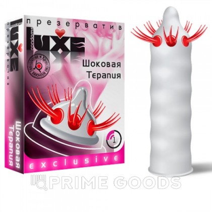 Презерватив LUXE EXCLUSIVE Шоковая терапия 1 шт. от sex shop primegoods фото 2