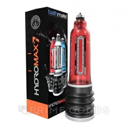 Гидропомпа BATHMATE - Hydromax-7 (красный) от sex shop primegoods