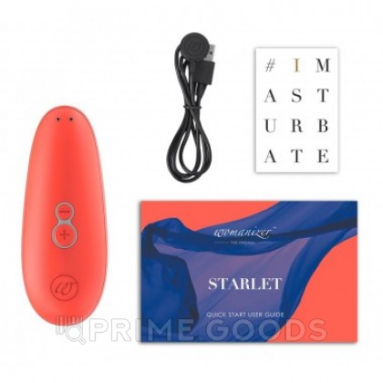 Бесконтактный клиторальный стимулятор Womanizer Starlet 2 коралловый от sex shop primegoods фото 3