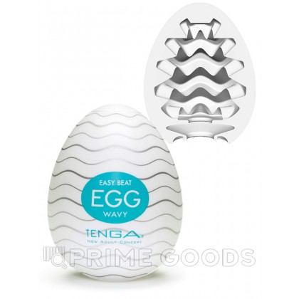 МАСТУРБАТОР TENGA EGG WAVY - ОРИГИНАЛ от sex shop primegoods фото 2