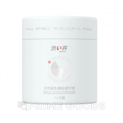Презервативы DryWell ультратонкие c пролонгирующим эффектом 0,03 мм (12 шт) от sex shop primegoods