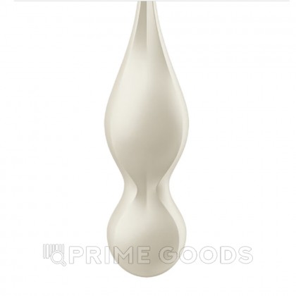 Тренажер для интимных мышц с вибрацией Satisfyer Love Birds 1 белый (Connect App) от sex shop primegoods фото 6