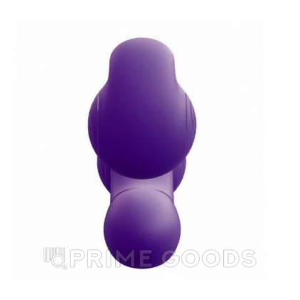Вибромассажер для двойной стимуляции Snail Vibe фиолетовый от sex shop primegoods фото 2
