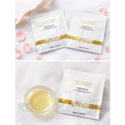 Масло массажное с возбуждающим ароматом YESforLOV, 5 мл. от sex shop primegoods фото 2