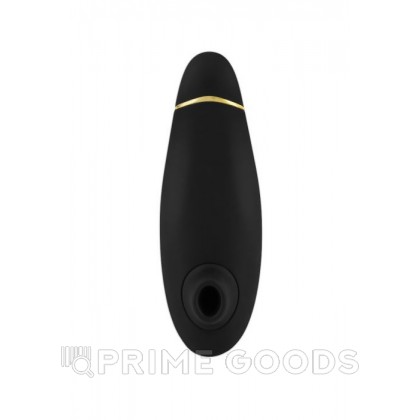 Бесконтактный клиторальный стимулятор Womanizer Premium черный/золотой от sex shop primegoods фото 4