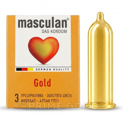 Презервативы Masculan Ultra Gold №3 от sex shop primegoods