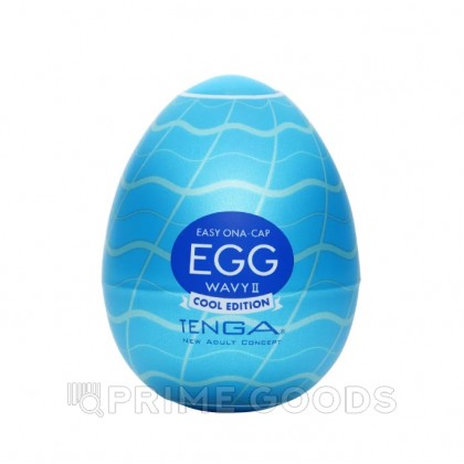 TENGA Стимулятор яйцо Wavy II Cool от sex shop primegoods