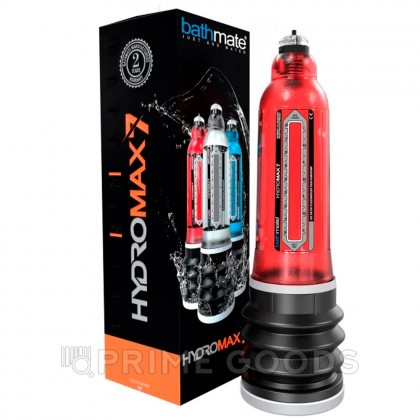 Гидропомпа BATHMATE - Hydromax-7, красный от sex shop primegoods