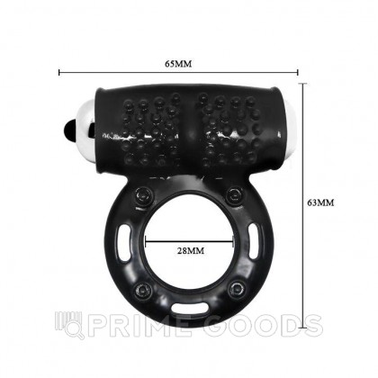 Эрекционное кольцо с вибрацией Power ring Baile от sex shop primegoods фото 7