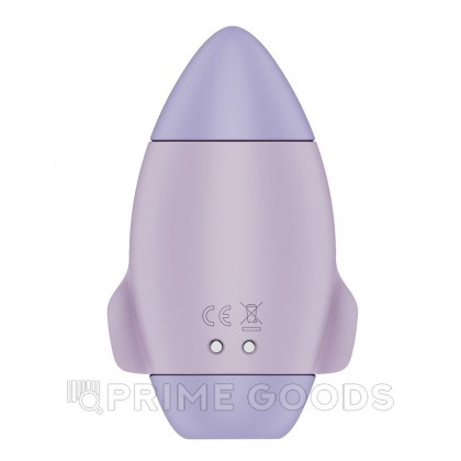 Стимулятор клитора с воздушной стимуляцией и вибрацией Satisfyer Mission Control (лиловый) от sex shop primegoods фото 7